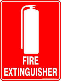 fire construction signs