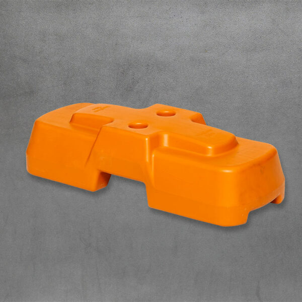 Standard Orange Blowmoulded Temporary Fence Feet