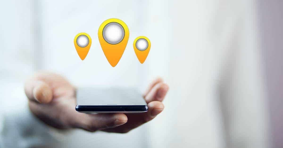 Maps GPS tracking system.