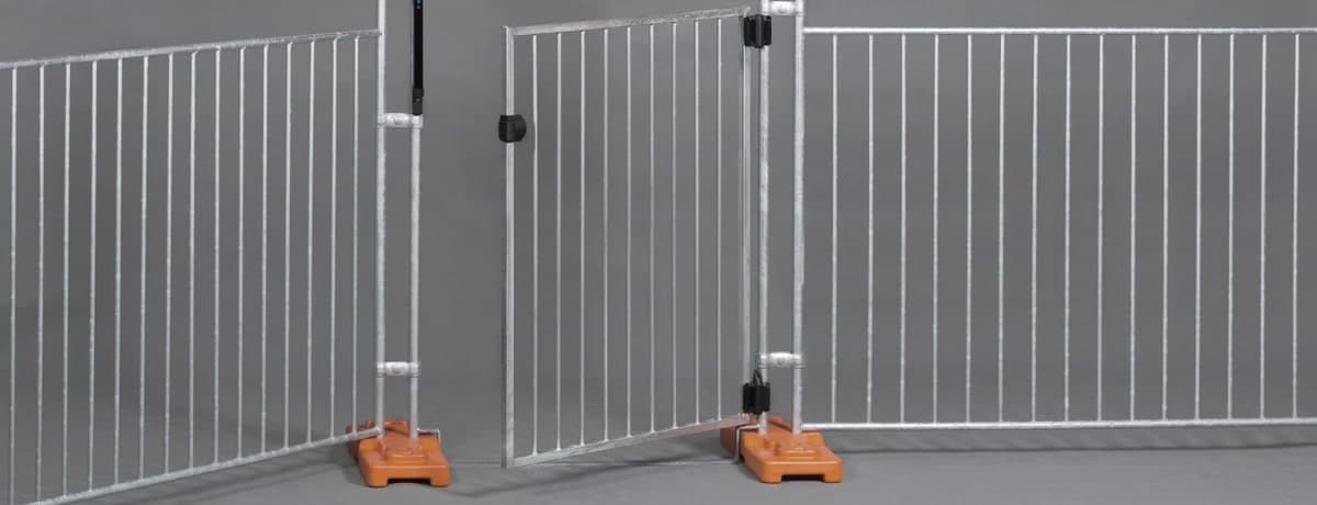 An example of the TTFS temporary pool gate, a top choice for those seeking reliable and temporary pool safety solutions.