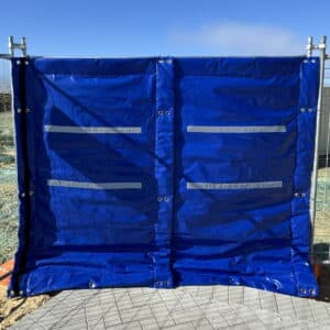 Acoustic curtain.